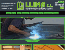 Tablet Screenshot of llimasl.com